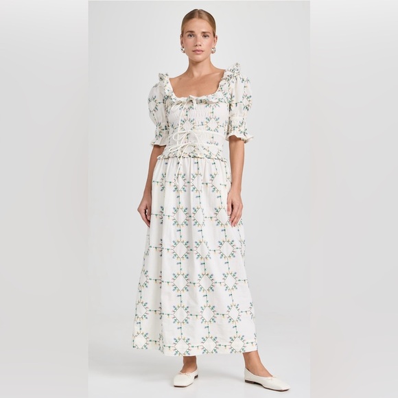 DAMSON MADDER-Heidi Embroidered Dress - Picture 8 of 15